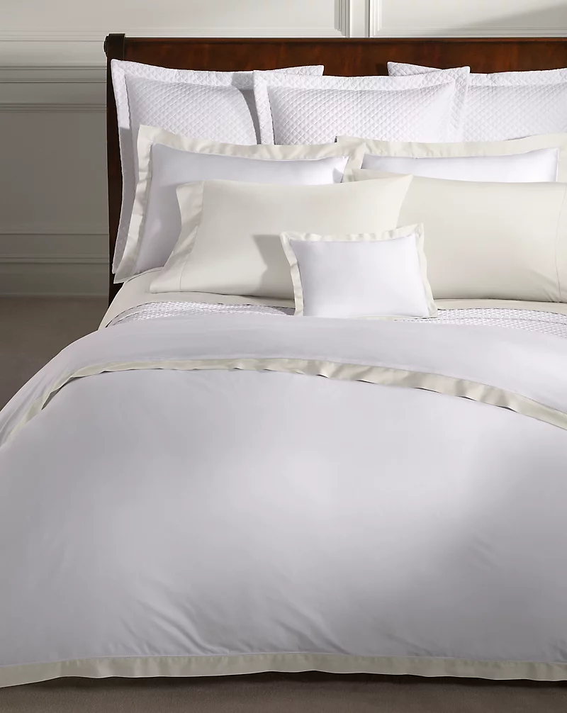 Polo Golf Ralph Lauren Organic Cotton Sateen Border Pillow