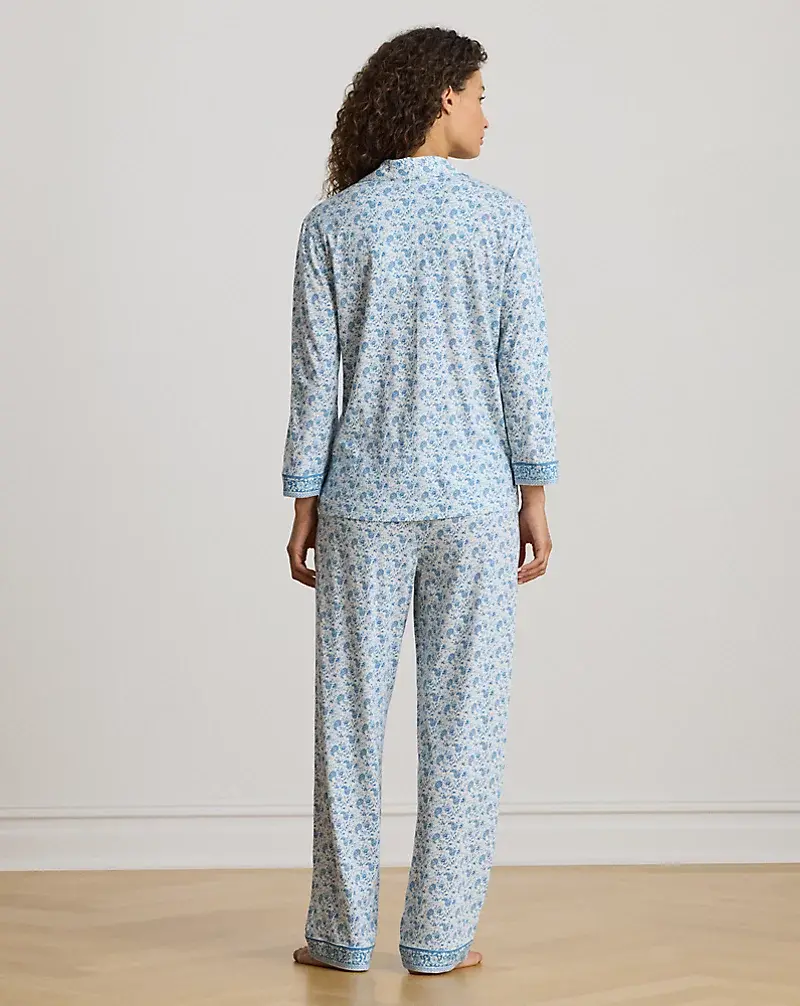Polo Golf Ralph Lauren Paisley Cotton-Blend-Jersey Sleep Set