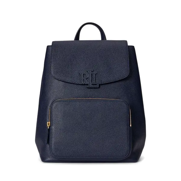 polo golf ralph lauren Pebbled Leather Medium Cameryn Backpack