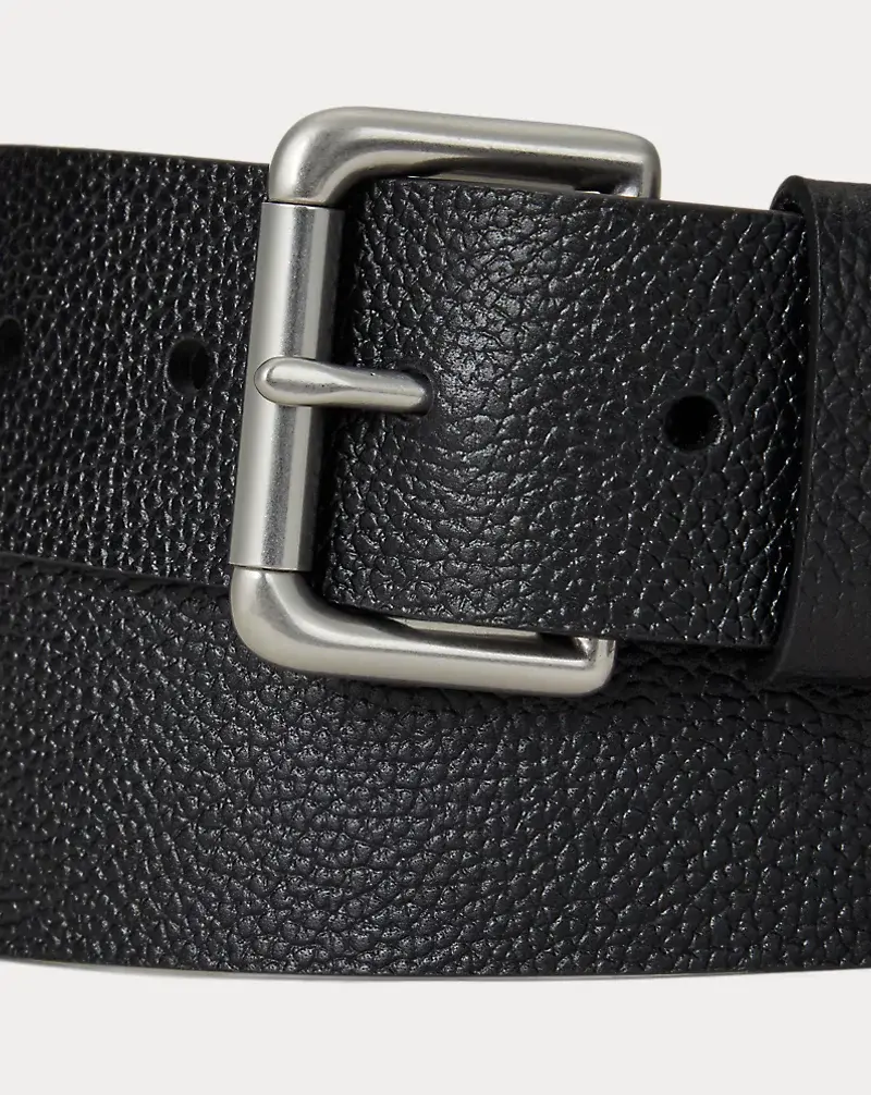Polo Golf Ralph Lauren Pebbled Leather Roller-Buckle Belt