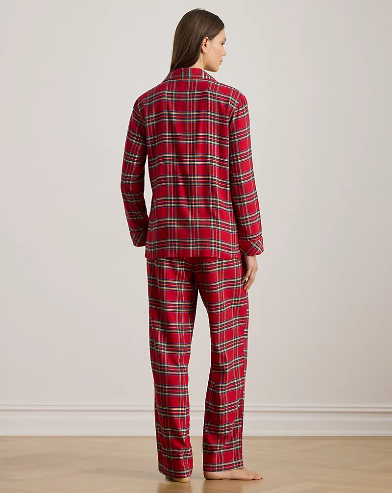 Polo Golf Ralph Lauren Plaid Brushed Twill Sleep Set