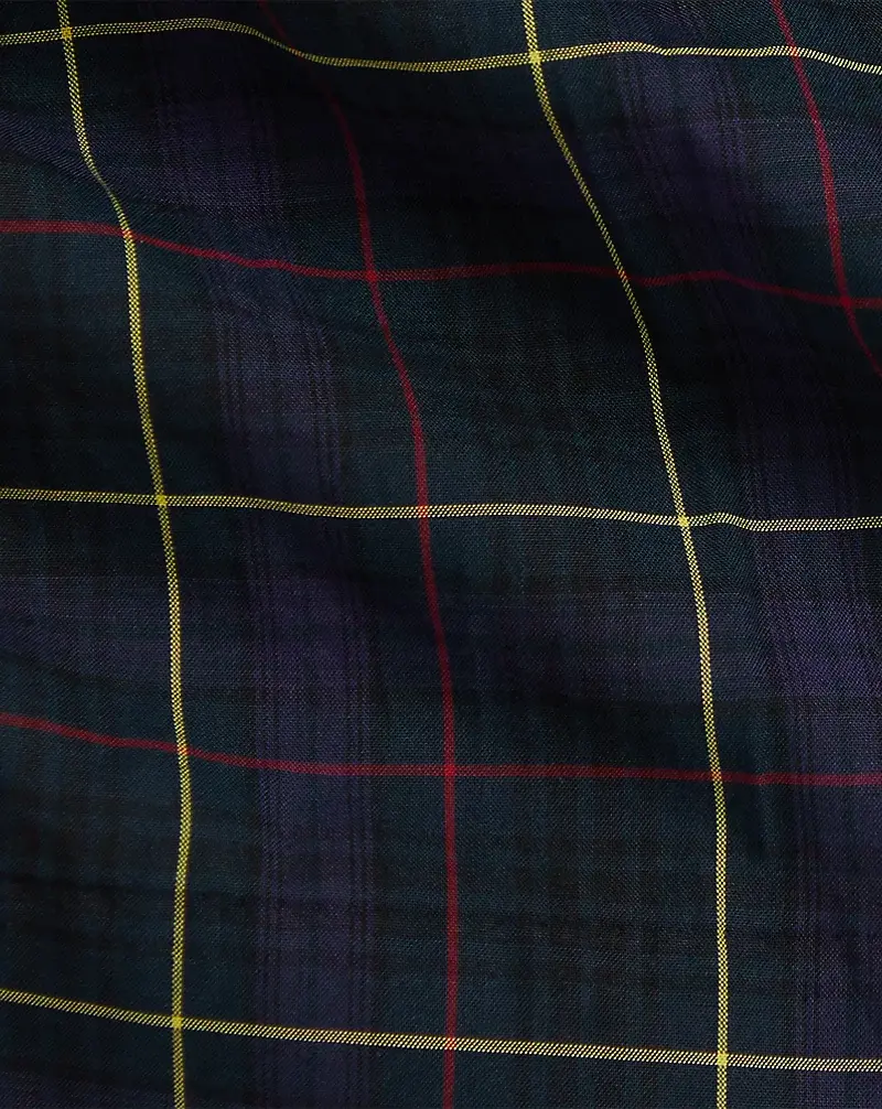 Polo Golf Ralph Lauren Plaid Cotton Poplin Dress & Bloomer