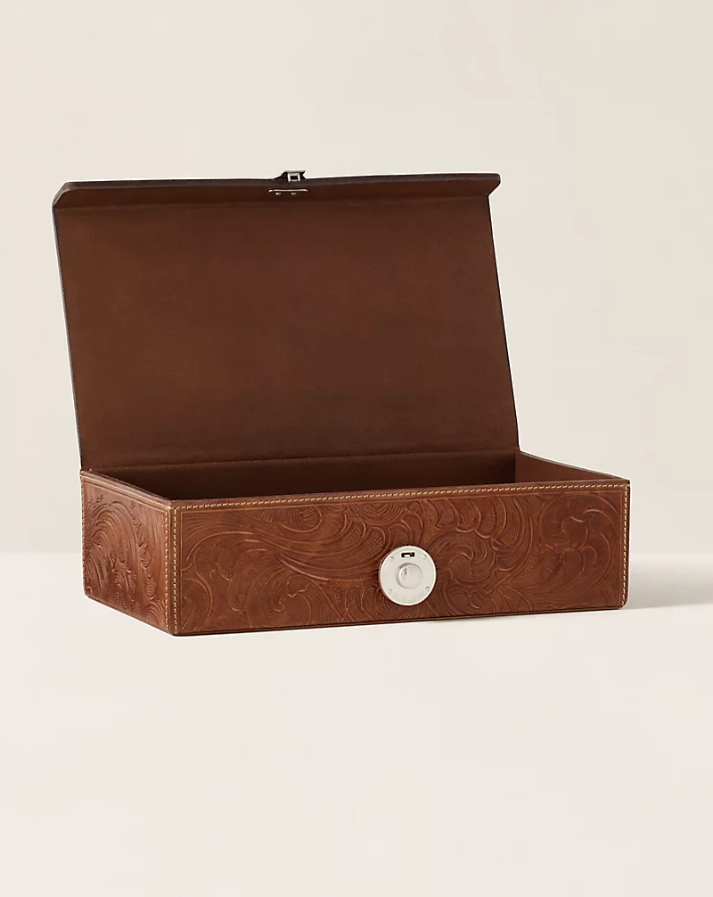 Polo Golf Ralph Lauren Aidan Leather Décor Box
