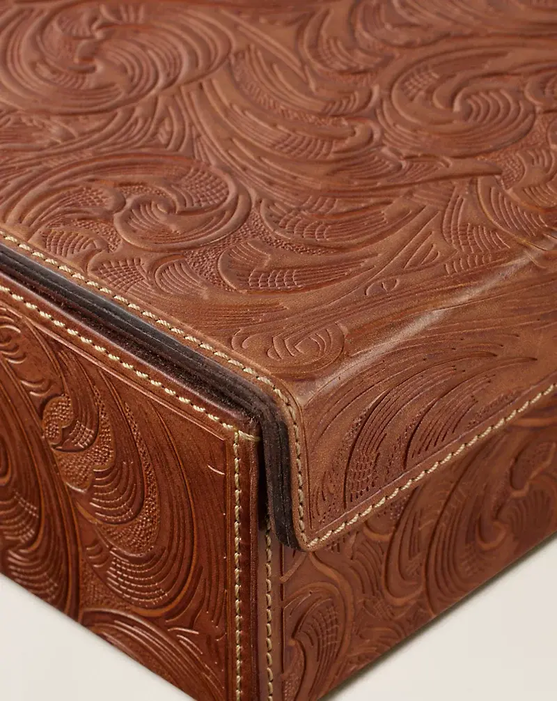 Polo Golf Ralph Lauren Aidan Leather Décor Box