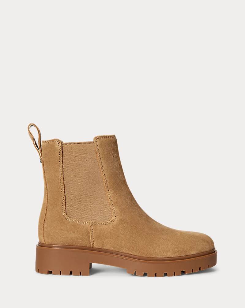 polo golf ralph lauren Allyson Suede Bootie
