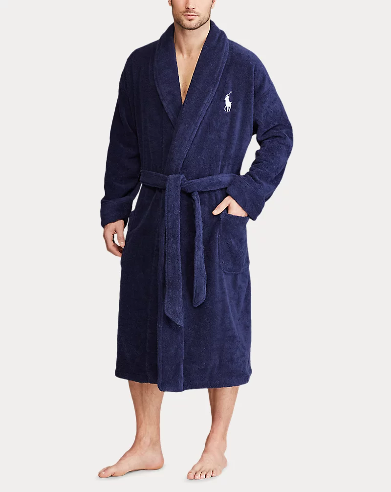 Polo Golf Ralph Lauren Big Pony Cotton Terry Robe