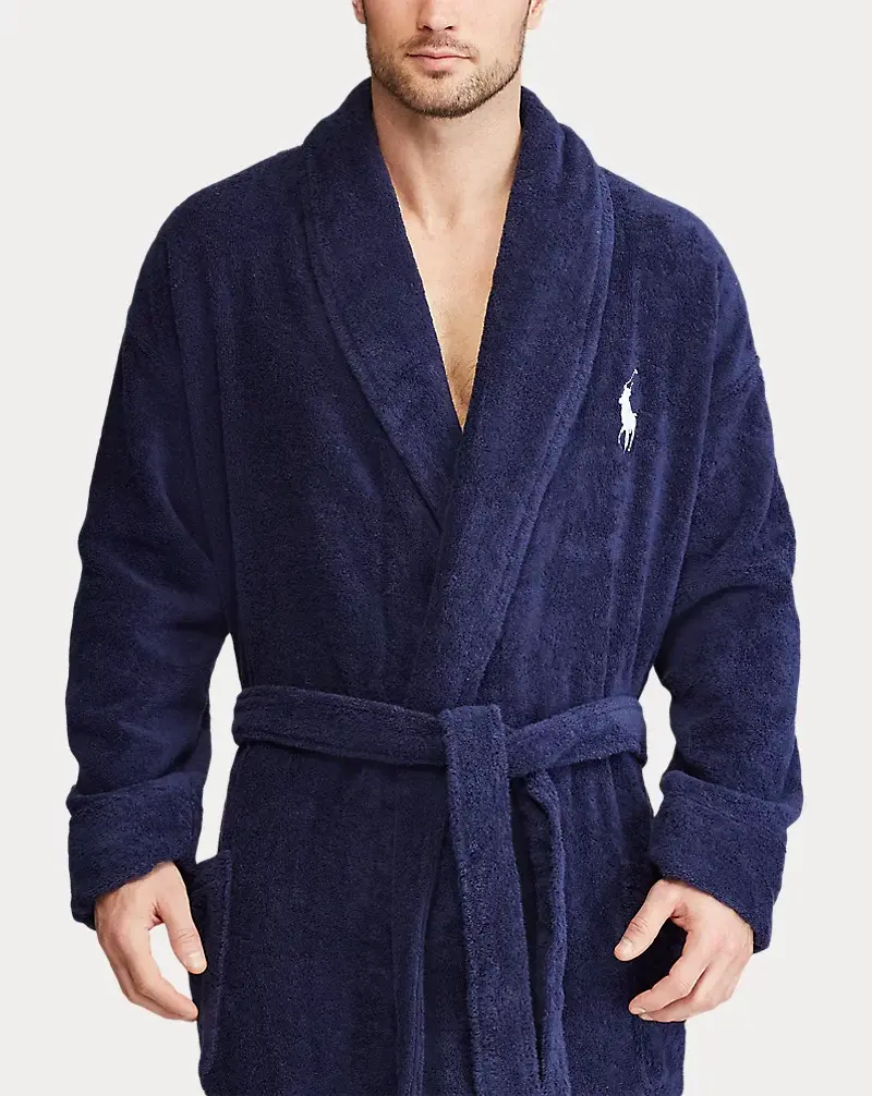 Polo Golf Ralph Lauren Big Pony Cotton Terry Robe