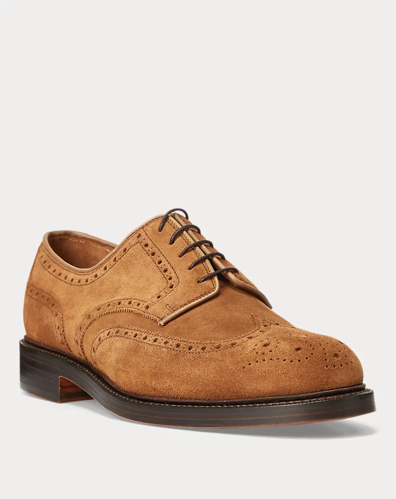 Polo Golf Ralph Lauren Brenton Suede Wingtip