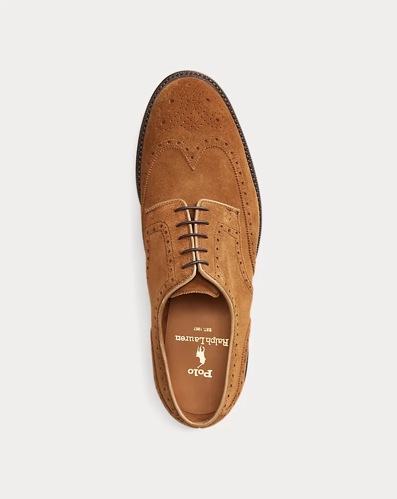 Polo Golf Ralph Lauren Brenton Suede Wingtip