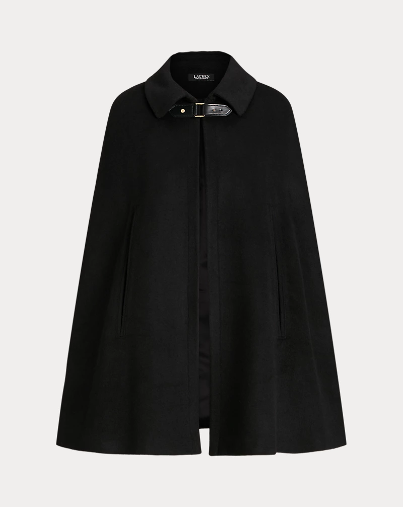 Polo Golf Ralph Lauren Buckle-Trim Wool-Blend Cape