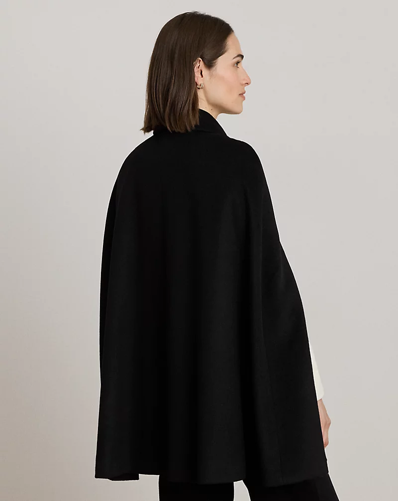 Polo Golf Ralph Lauren Buckle-Trim Wool-Blend Cape