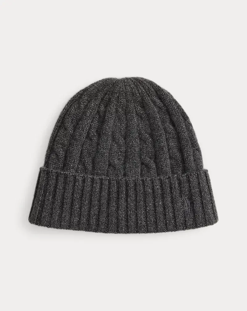 polo golf ralph lauren Cable-Knit Cashmere Beanie