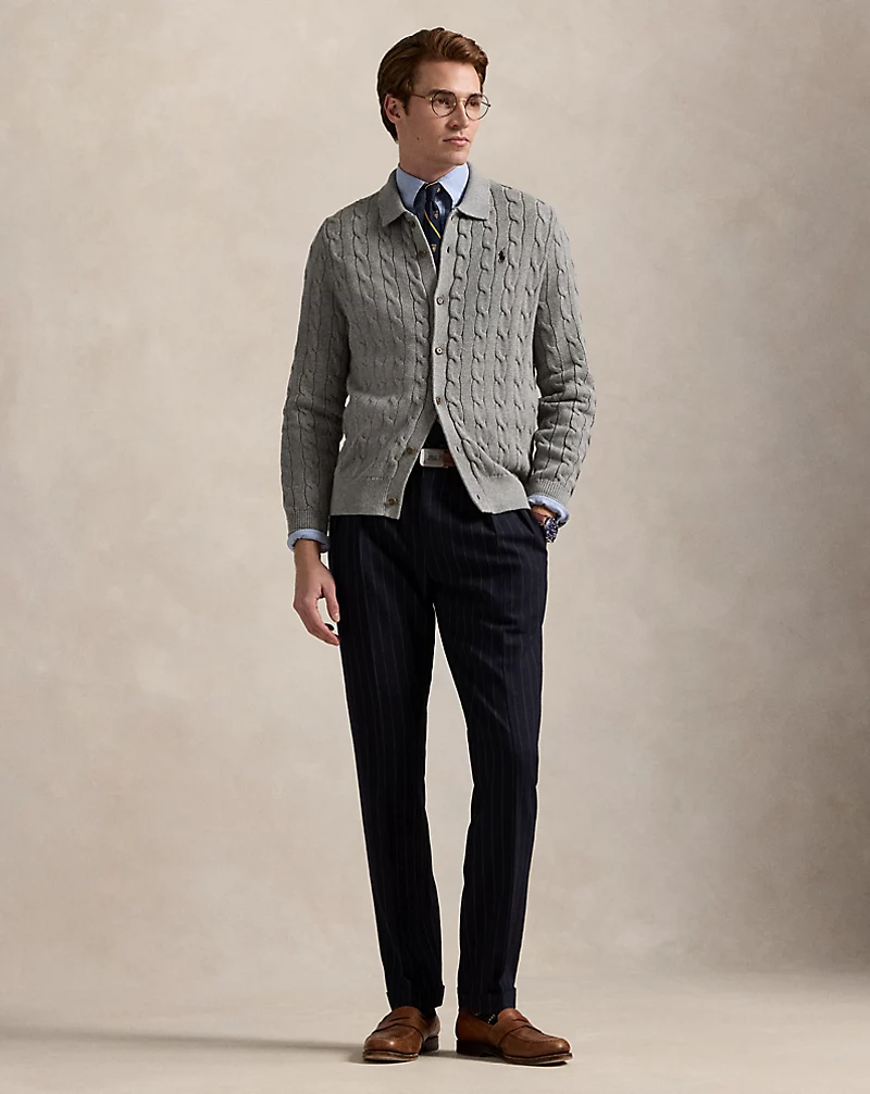 Polo Golf Ralph Lauren Cable-Knit Cotton Cardigan