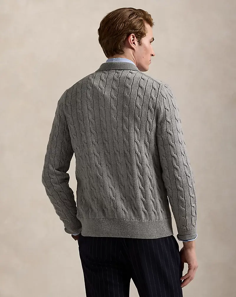 Polo Golf Ralph Lauren Cable-Knit Cotton Cardigan