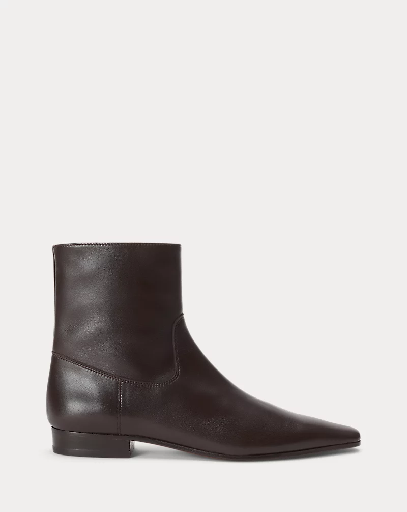 polo golf ralph lauren Calfskin Ankle Boot