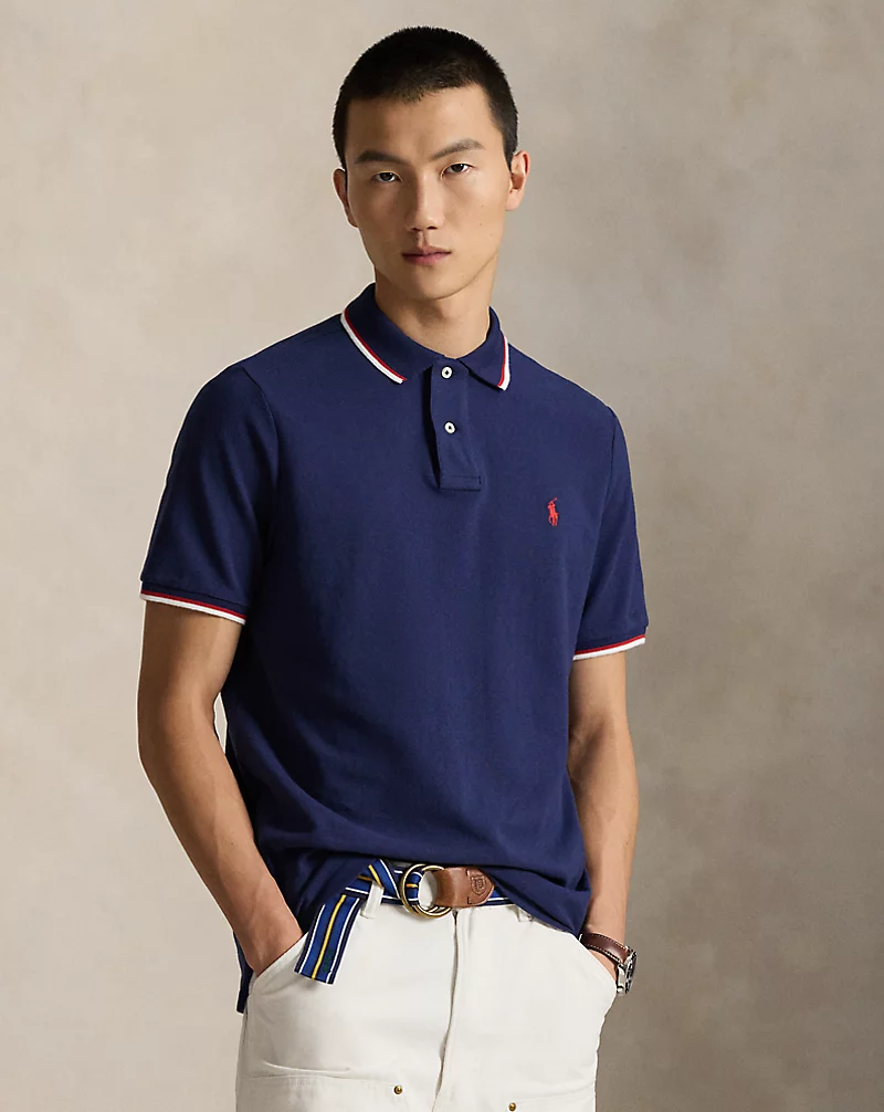 polo golf ralph lauren Classic Fit Mesh Polo Shirt