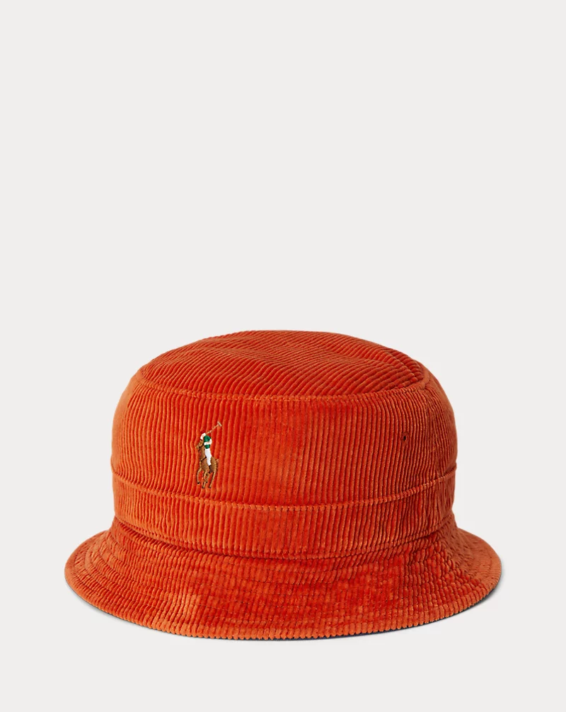 polo golf ralph lauren Corduroy Bucket Hat