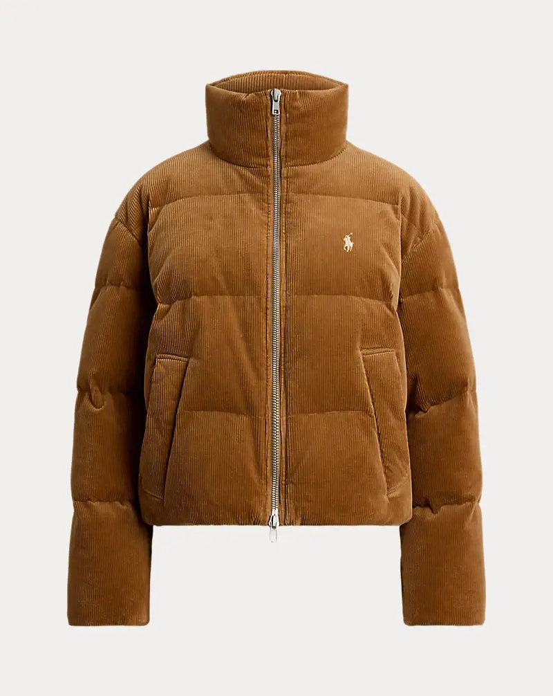 Polo Golf Ralph Lauren Corduroy Down Puffer Jacket
