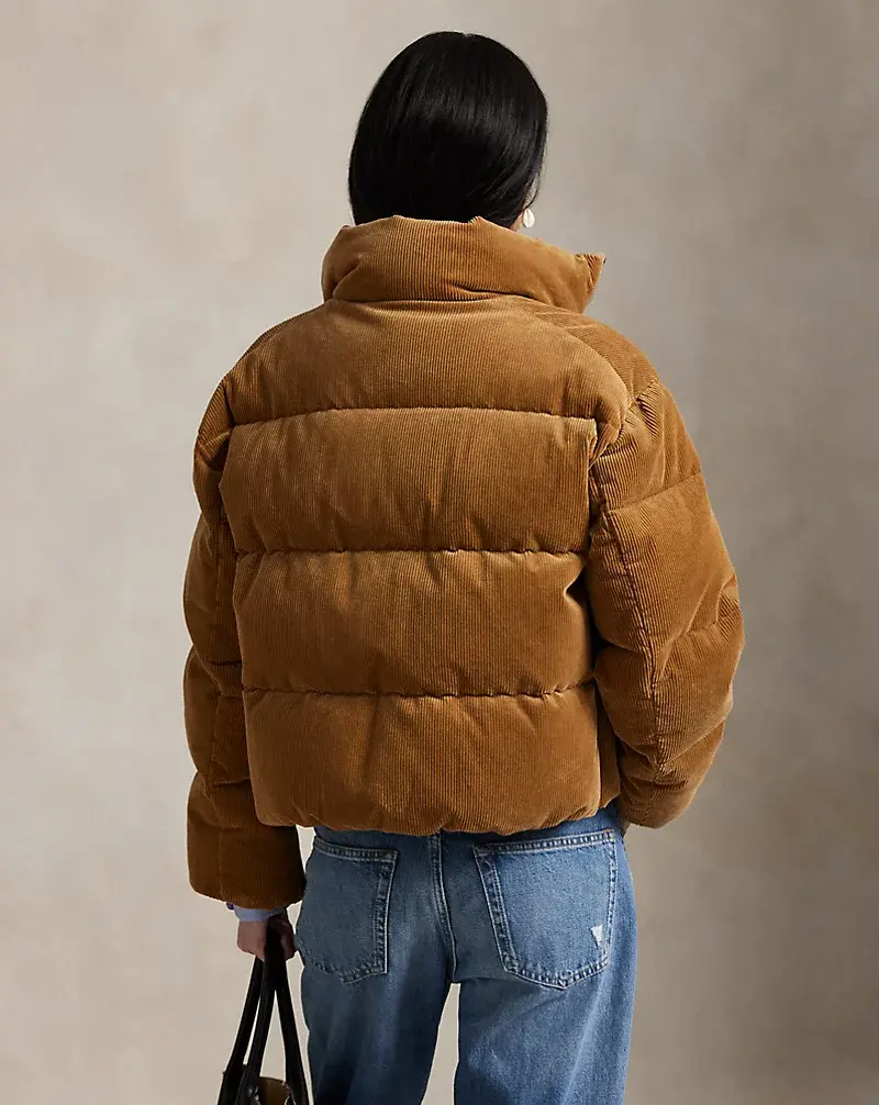 Polo Golf Ralph Lauren Corduroy Down Puffer Jacket