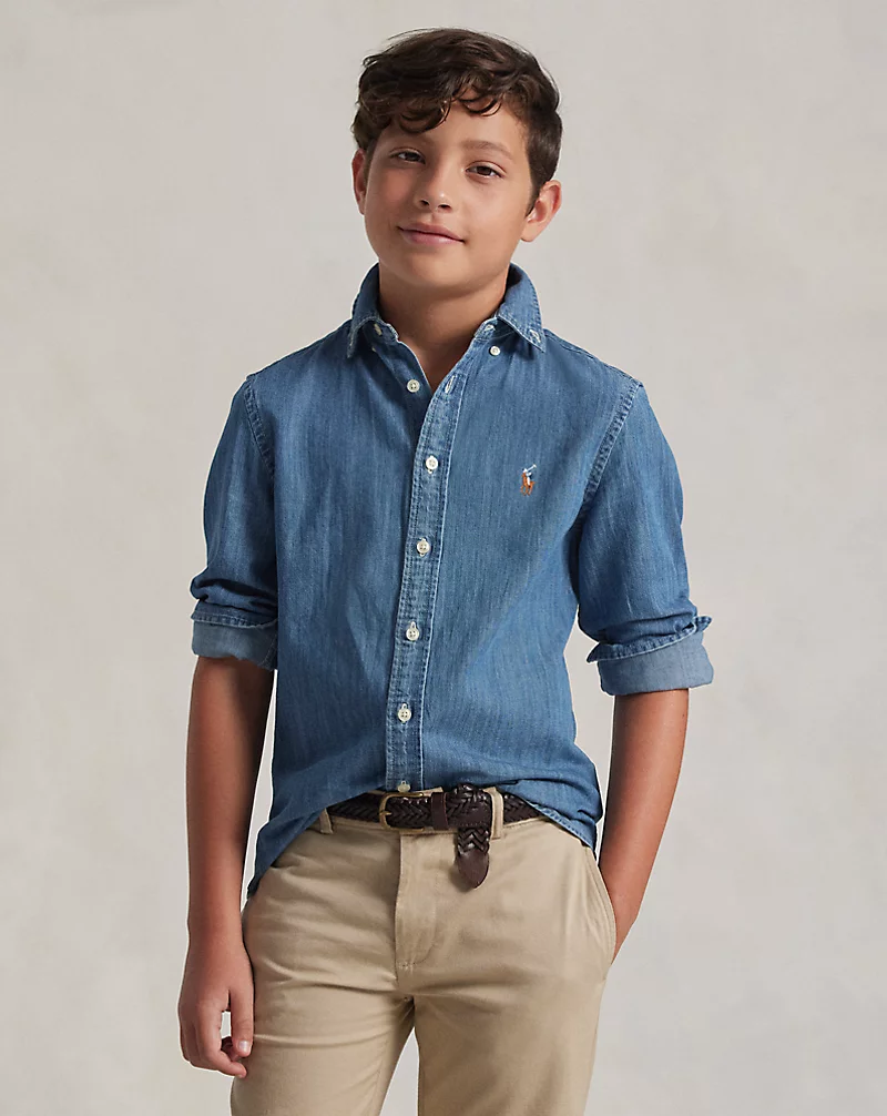 polo golf ralph lauren Cotton Chambray Shirt