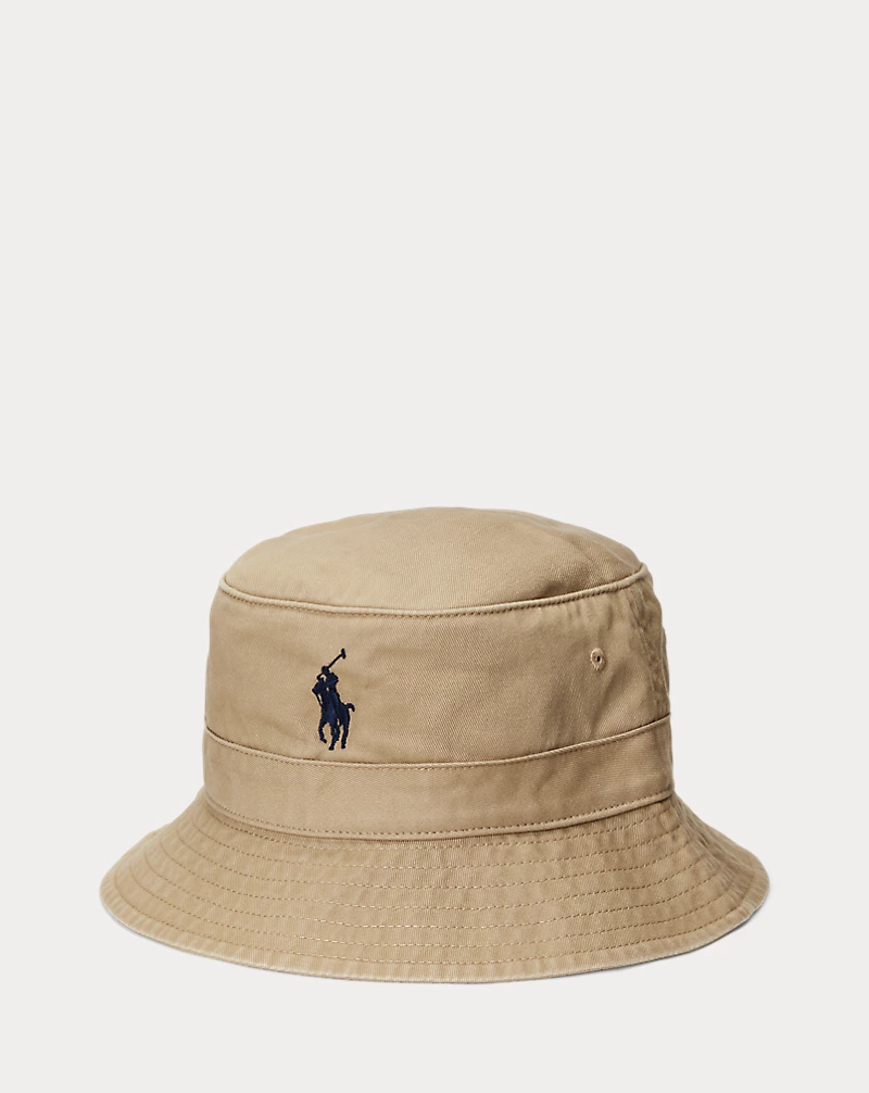 polo golf ralph lauren Cotton Chino Bucket Hat