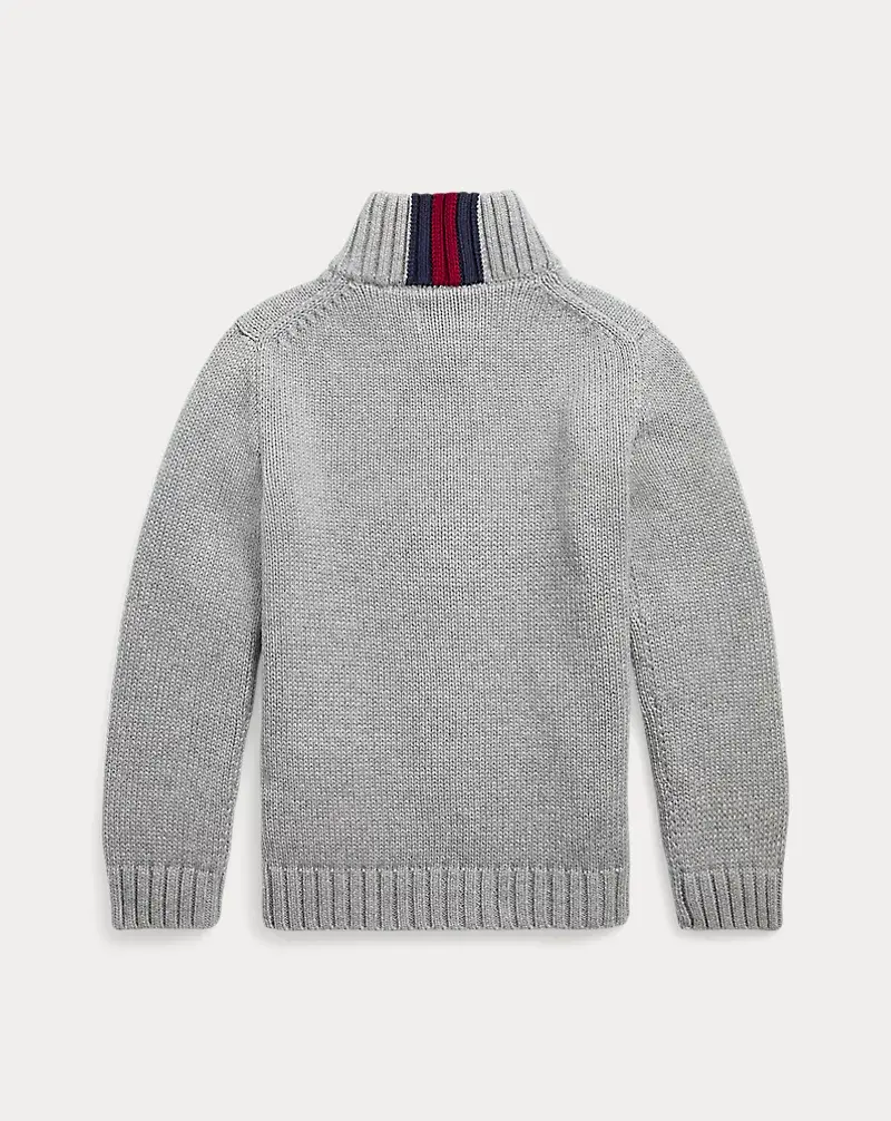 Polo Golf Ralph Lauren Cotton Full-Zip Sweater