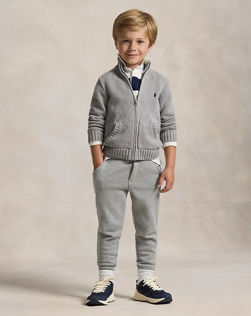 Polo Golf Ralph Lauren Cotton Full-Zip Sweater