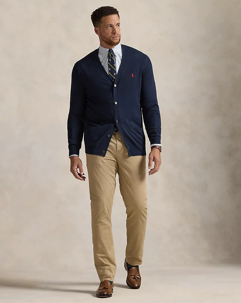 Polo Golf Ralph Lauren Cotton V-Neck Cardigan