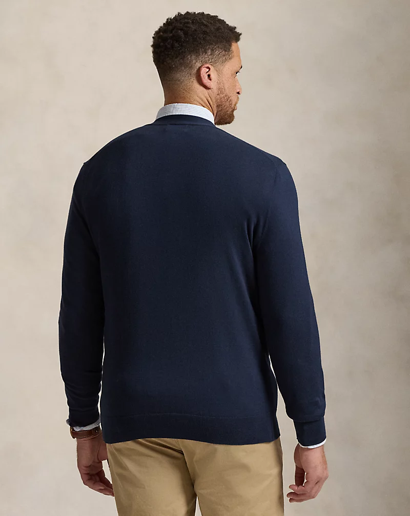 Polo Golf Ralph Lauren Cotton V-Neck Cardigan