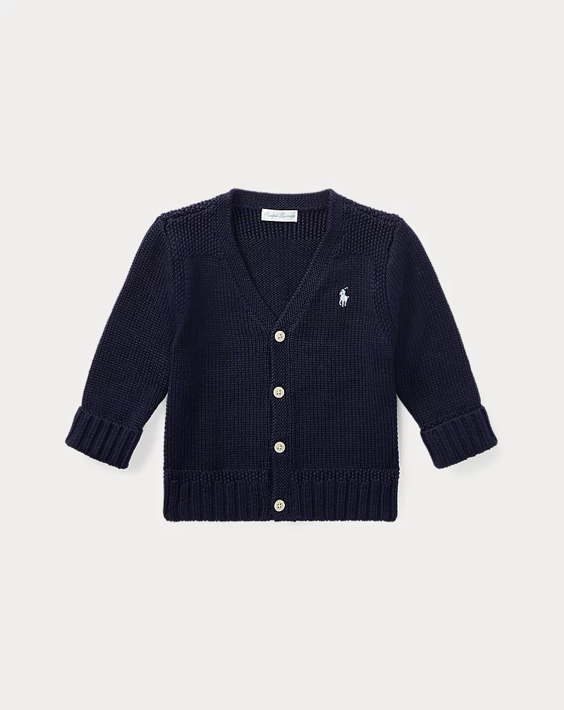 polo golf ralph lauren Cotton V-Neck Cardigan