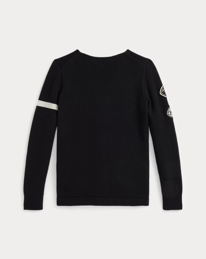 Polo Golf Ralph Lauren Cotton-Wool Letter Cardigan