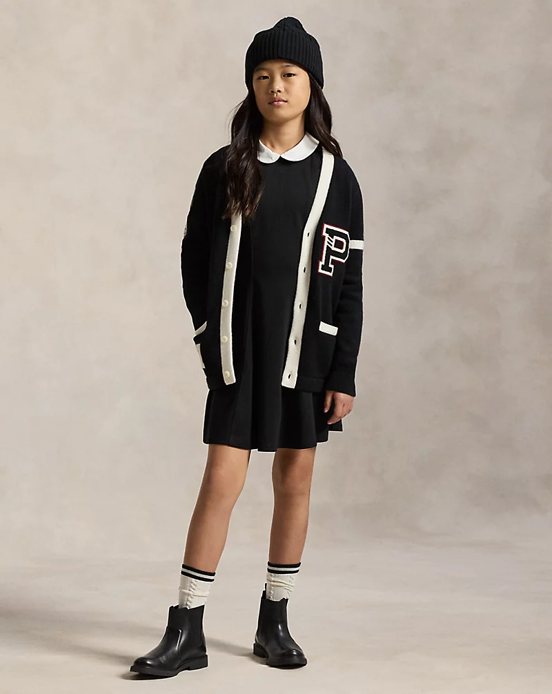 Polo Golf Ralph Lauren Cotton-Wool Letter Cardigan