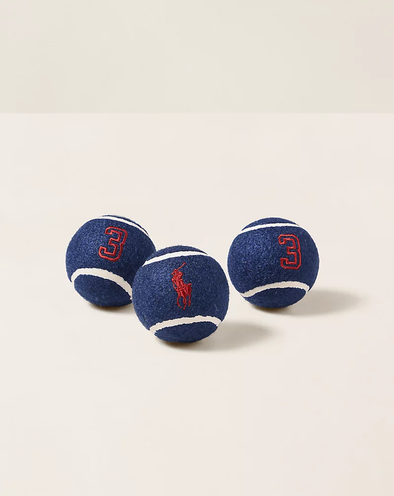Polo Golf Ralph Lauren Dog Toy Tennis Ball 3-Pack