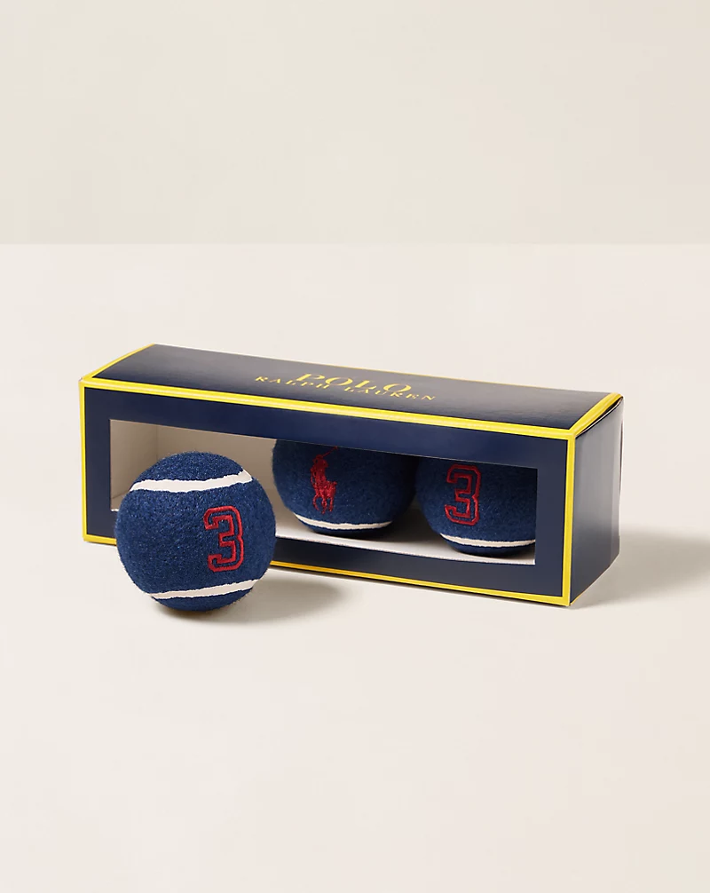 polo golf ralph lauren Dog Toy Tennis Ball 3-Pack