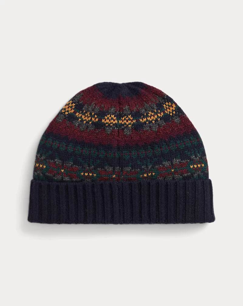 Polo Golf Ralph Lauren Fair Isle Wool-Blend Beanie