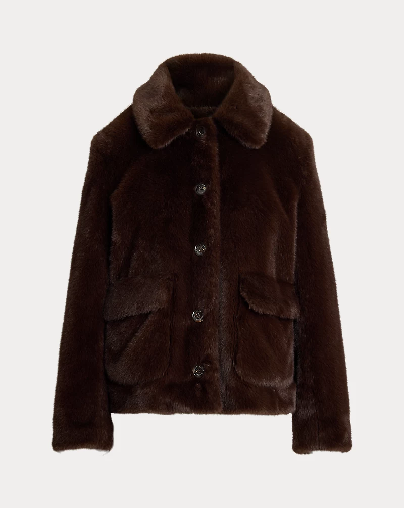 Polo Golf Ralph Lauren Faux-Fur Coat