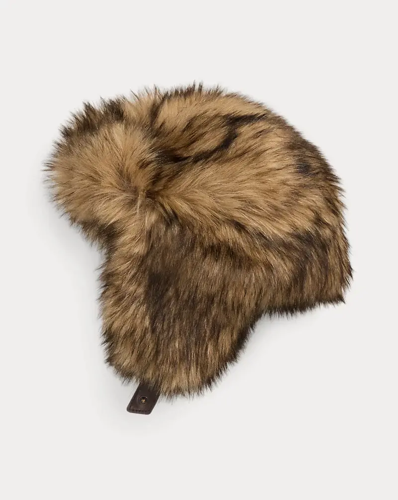 Polo Golf Ralph Lauren Faux-Fur Earflap Hat