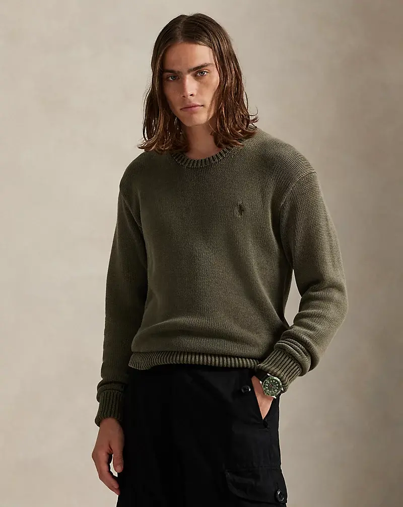 polo golf ralph lauren Garment-Dyed Cotton Sweater