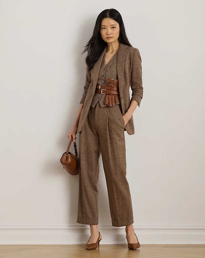 Polo Golf Ralph Lauren Glen Plaid Wool-Blend Vest