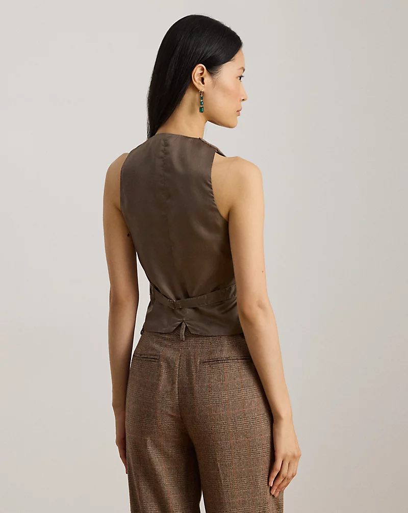 Polo Golf Ralph Lauren Glen Plaid Wool-Blend Vest