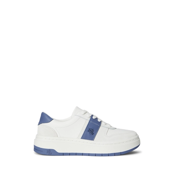 polo golf ralph lauren Harlie Leather Sneaker