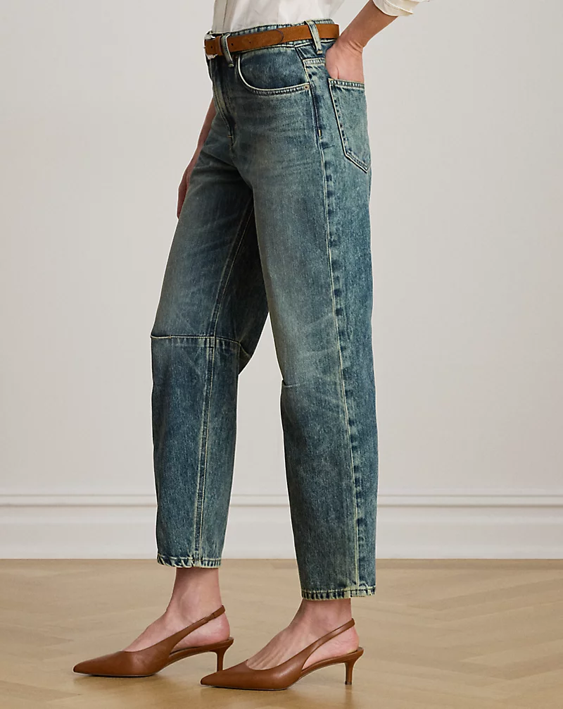 Polo Golf Ralph Lauren High-Rise Barrel Jean