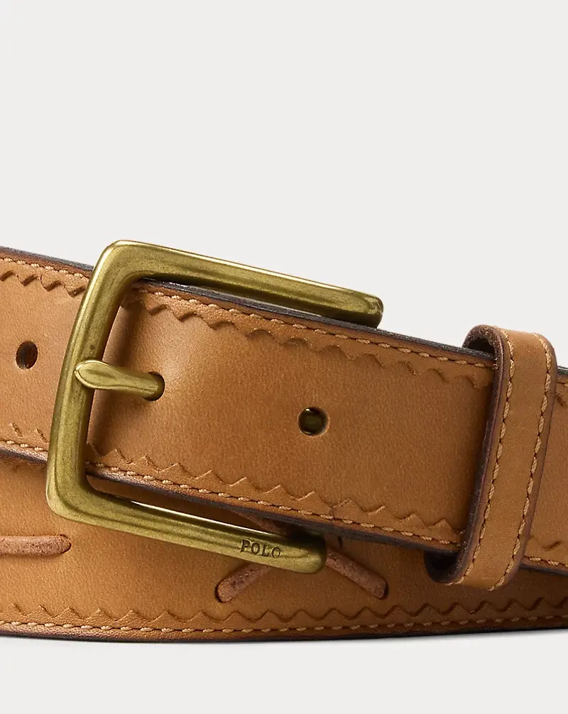 Polo Golf Ralph Lauren Lacing-Detail Leather Belt