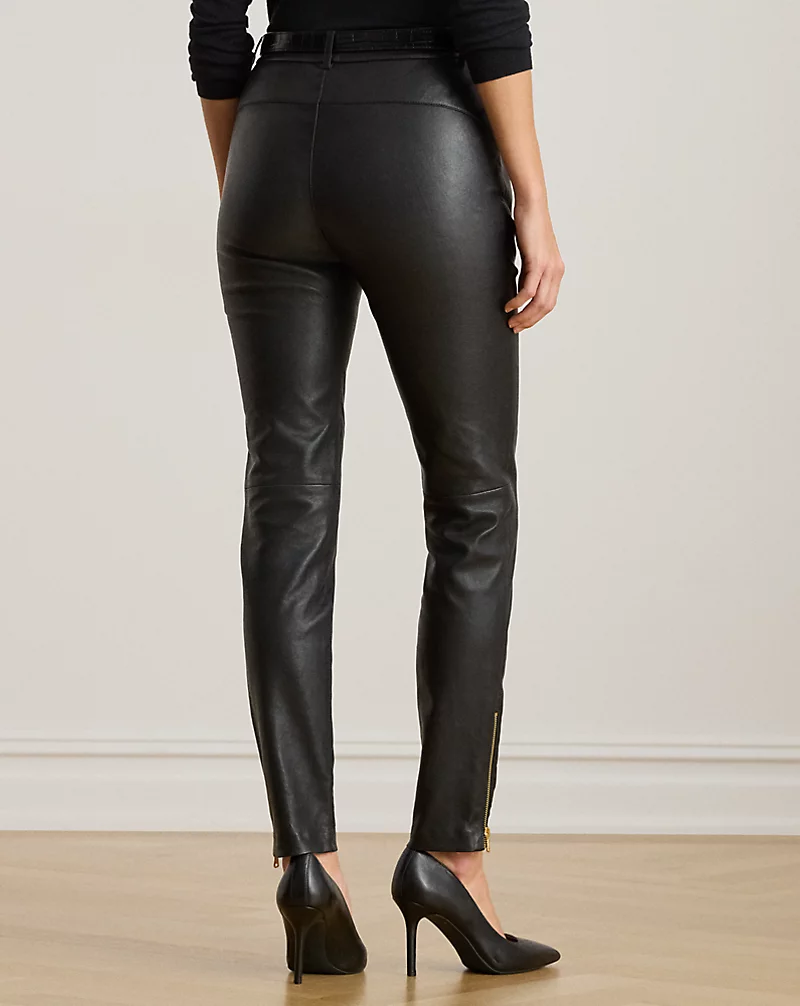 Polo Golf Ralph Lauren Lambskin Skinny Ankle Pant