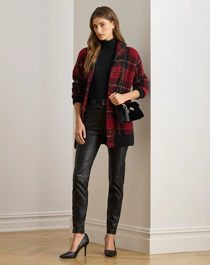 polo golf ralph lauren Lambskin Skinny Ankle Pant