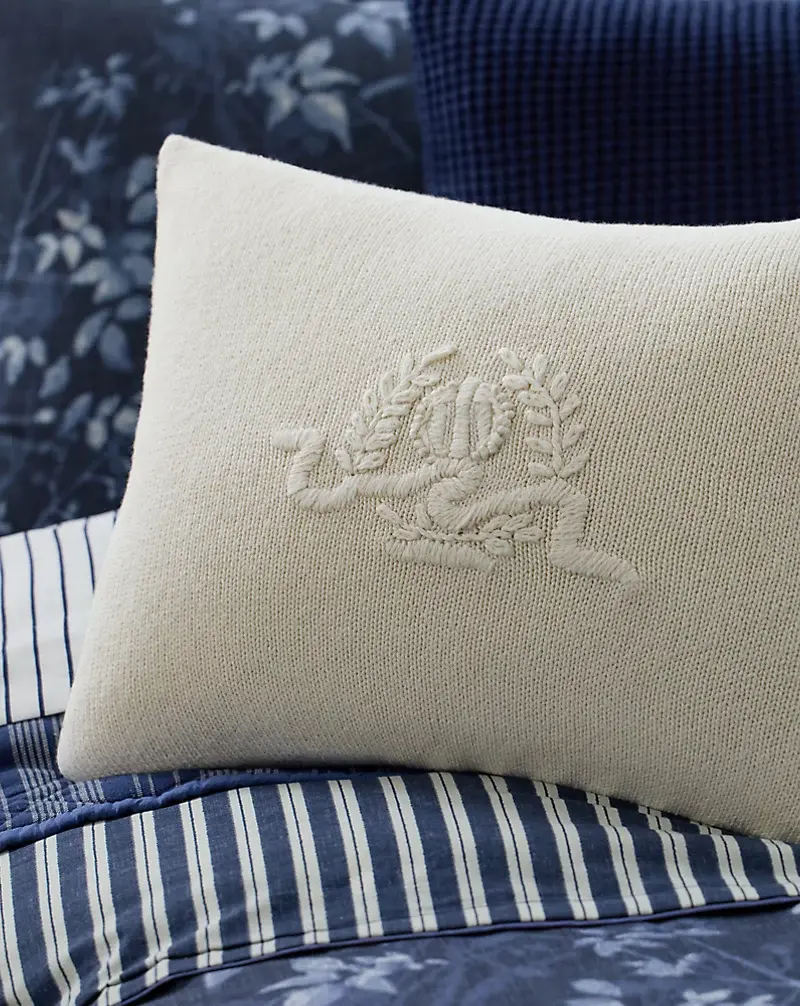 Polo Golf Ralph Lauren Lara Knit Throw Pillow