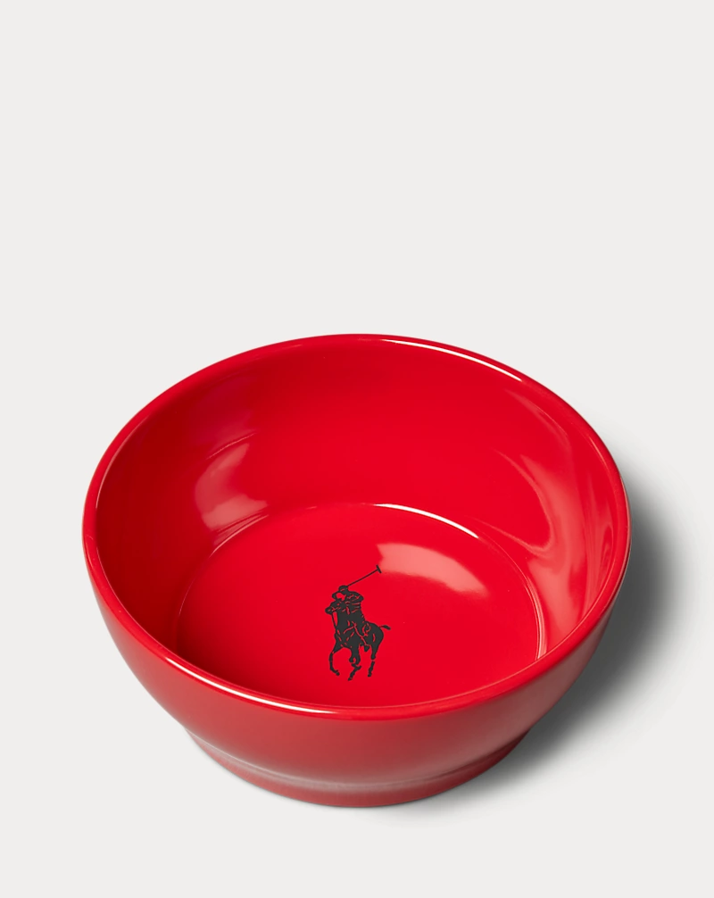 Polo Golf Ralph Lauren Large Porcelain Dog Bowl