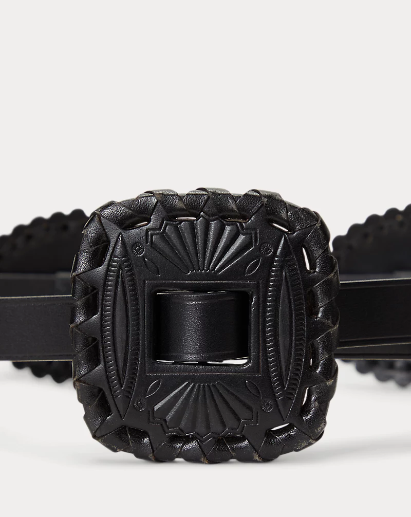 Polo Golf Ralph Lauren Leather Skinny Belt