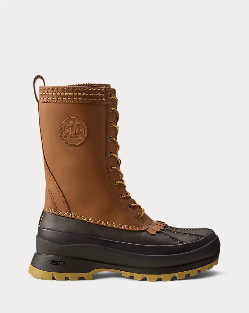 polo golf ralph lauren Logan Leather Duck Boot