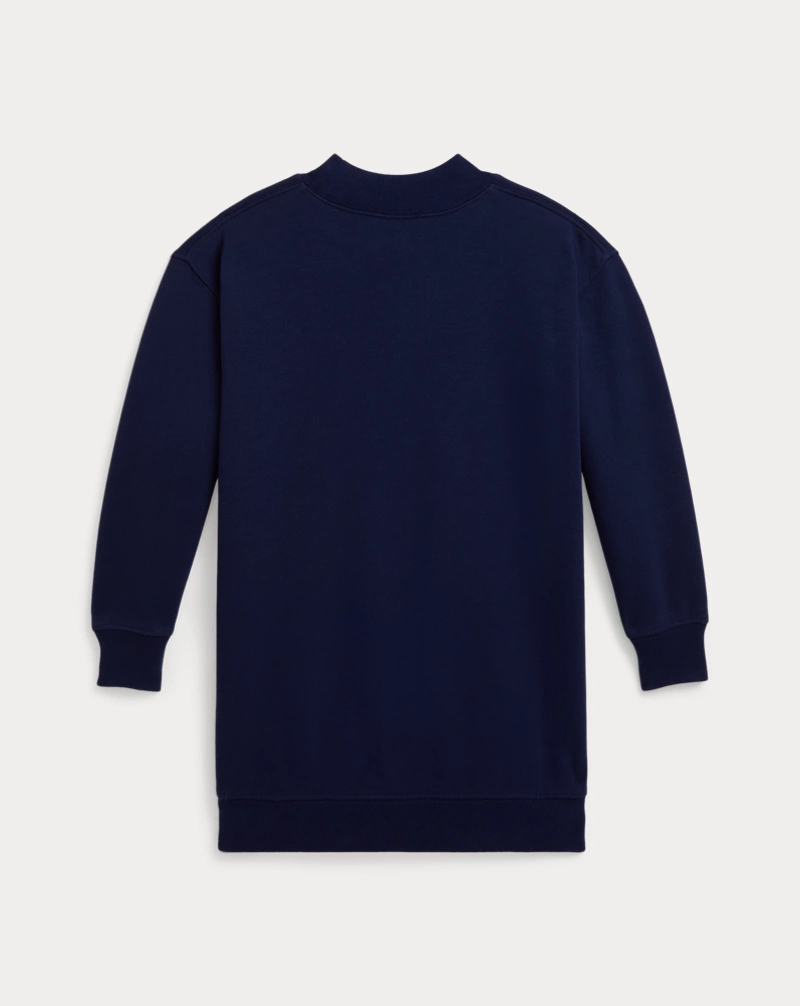 Polo Golf Ralph Lauren Logo Fleece Mockneck Dress